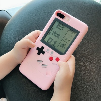 2020 Newest Playable Retro Game Phone Cover Protector For iPhone 12 7 11 Pro Gaming Phone Case