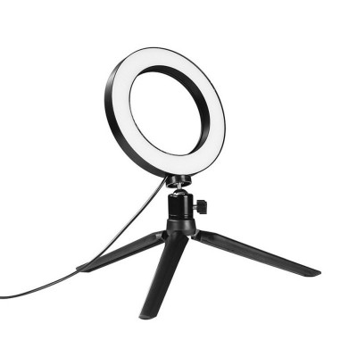 New triplet  color temperature live fill light desktop mobile phone stand fill light photography ring light